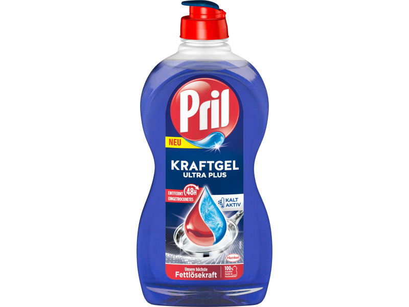 Pril Liquide vaisselle KRAFT GEL ULTRA PLUS, flacon 450 ml