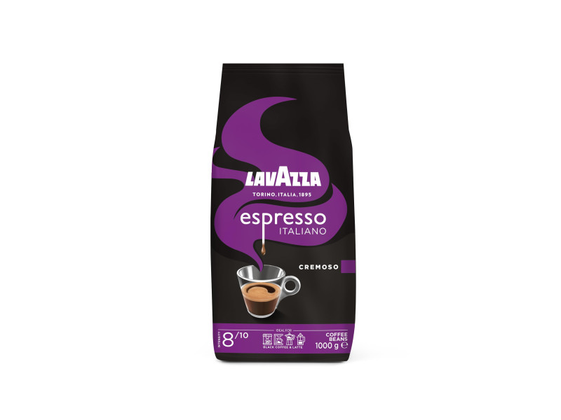 LAVAZZA Café 'ESPRESSO CREMOSO', en grain, 1 kg
