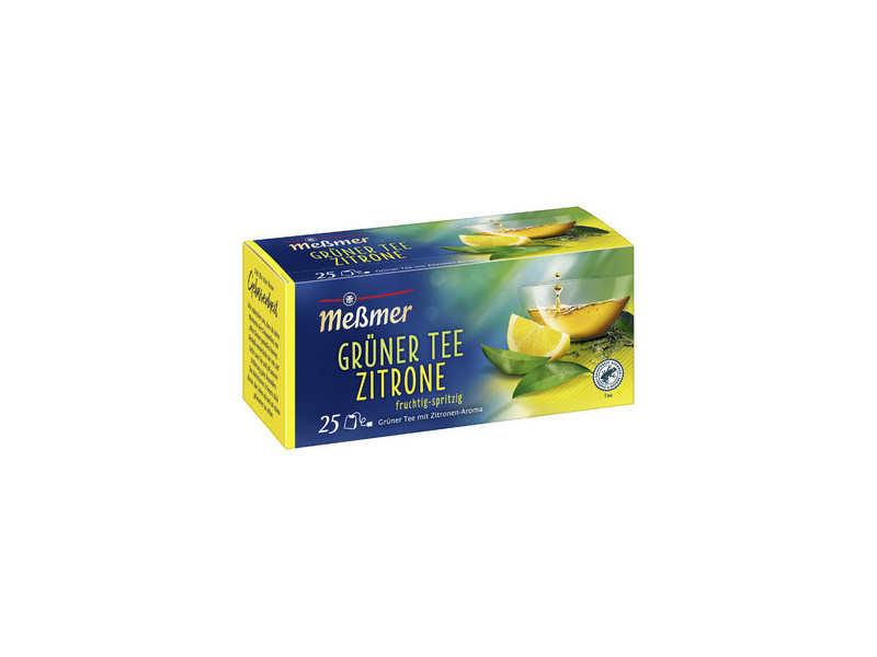 Meßmer Thé vert 'citron', paquet de 25