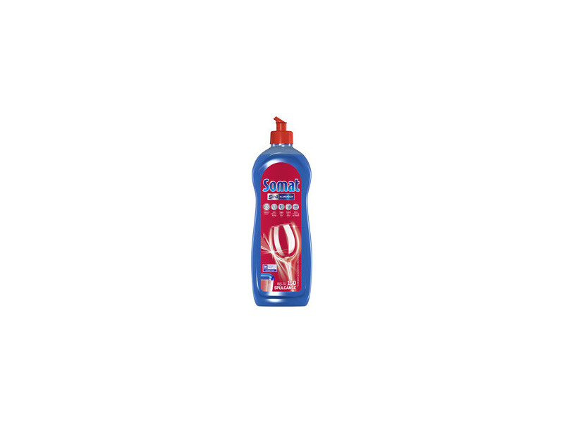 Somat Liquide de rinçage 5 en 1 pour lave-vaisselle, 750 ml