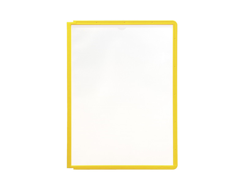 DURABLE Plaque pochette SHERPA, A4, cadre: jaune
