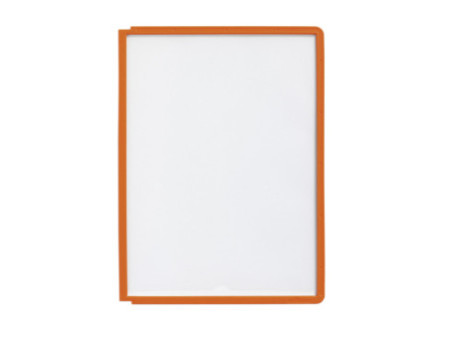DURABLE Plaque pochette SHERPA, A4, cadre: orange