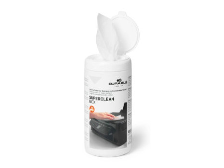 DURABLE Lingettes nettoyantes pour surface SUPERCLEAN BOX