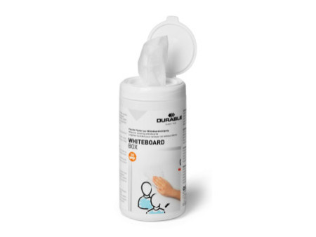DURABLE Lingettes nettoyantes pour tableaux blanc WHITEBOARD