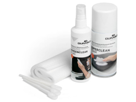 DURABLE Kit de nettoyage pour écran/surface PC CLEANING KIT