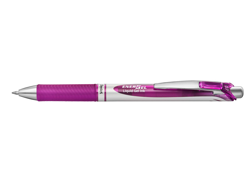 Pentel Stylo roller encre gel Energel BL77, magenta
