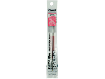 Pentel Recharge pour stylo roller gel LR7, corail