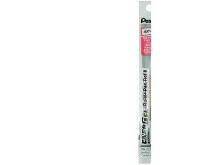 Pentel Recharge pour stylo roller gel LR7, corail