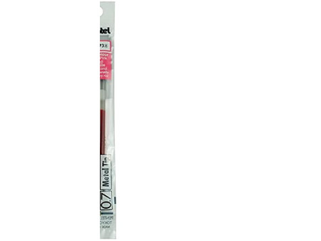 Pentel Recharge pour stylo roller gel LR7, corail