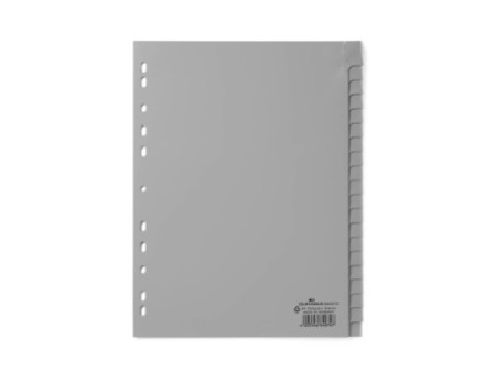 DURABLE Intercalaires en plastique, A4, en polypropylène,