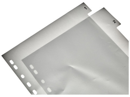 DURABLE Intercalaires en plastique, chiffres, A4, 10 touches