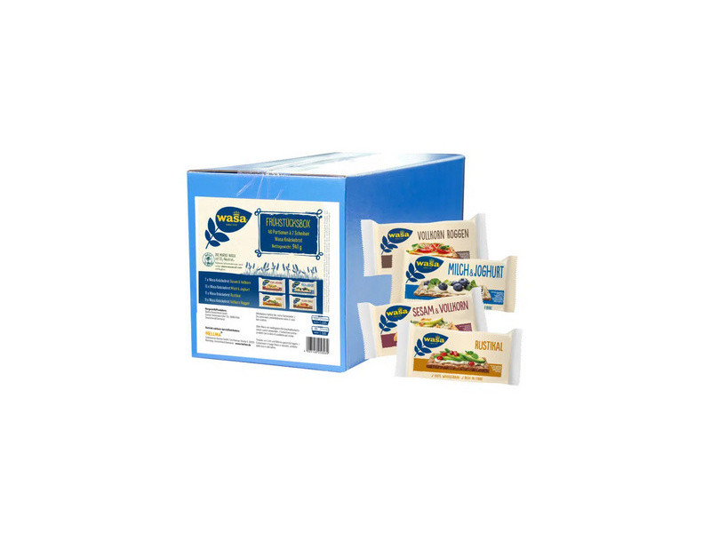 wasa Assortiment pain suédois, mélange de 4, dans un carton