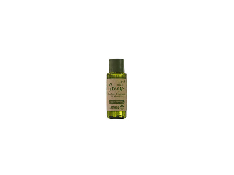 HELLMA Gel douche & shampoing Green, 30 ml