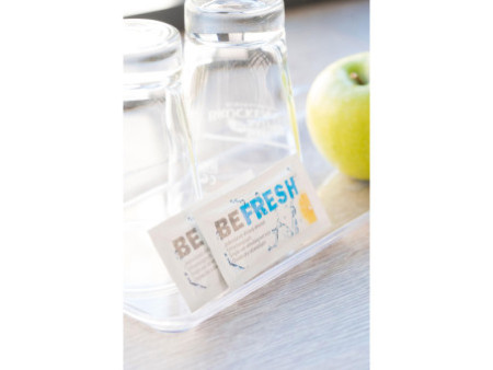 HELLMA Lingette rafraîchissante 'befresh' avec un parfum de