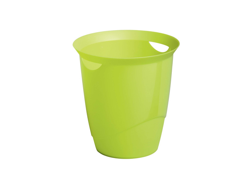 DURABLE Corbeille à papier TREND, 16 litres, rond, vert