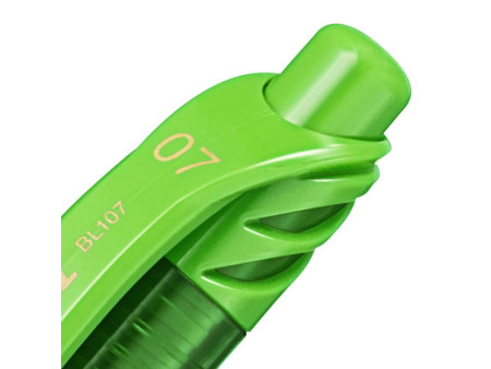 Pentel Stylo roller à encre gel EnerGel-X BL107, vert clair