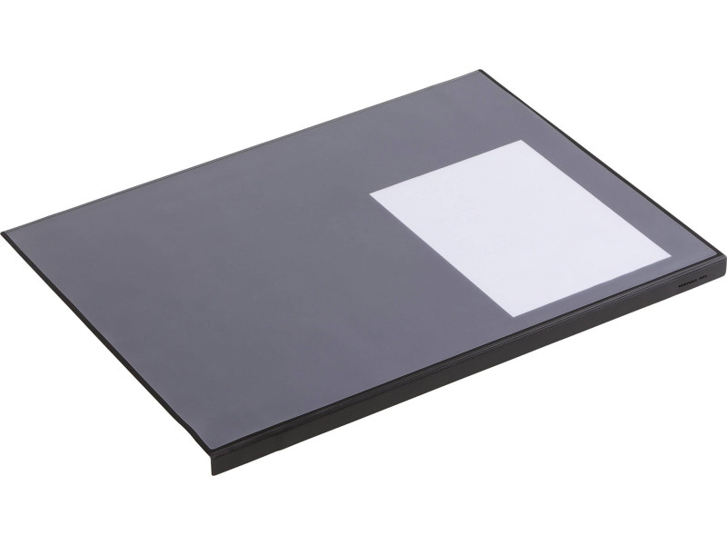 DURABLE Sous-main avec protection des bords, noir