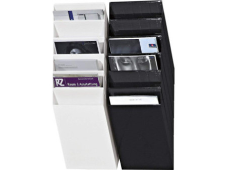 DURABLE Set porte-brochures mural 'FLEXIBOXX 6', A4, blanc