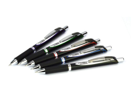 Pentel Stylo roller Liquid Gel EnerGel Document, violet