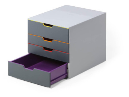 DURABLE Module de classement VARICOLOR 4, 4 tiroirs