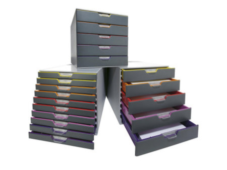 DURABLE Module de classement VARICOLOR 10, avec 10 tiroirs