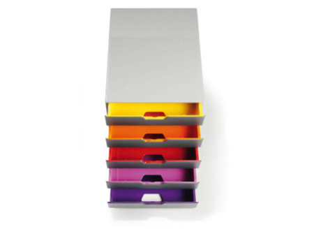 DURABLE Module de classement VARICOLOR 10, avec 10 tiroirs