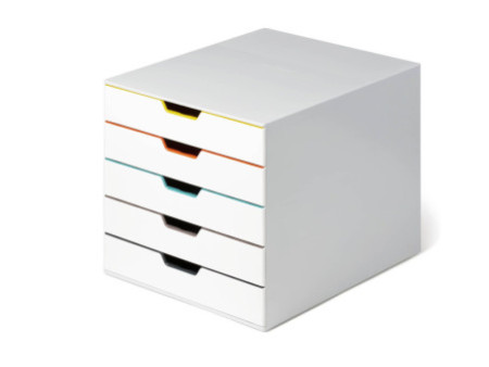 DURABLE Module de classement VARICOLOR MIX 5, avec 5 tiroirs