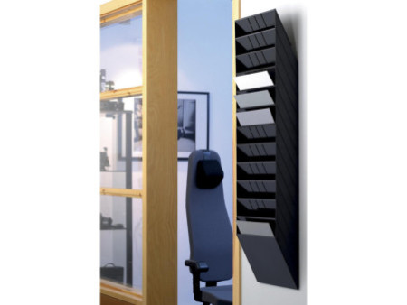 DURABLE Set de porte-brochure mural 'FLEXIBOXX 12', A4