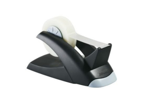 DURABLE Dévidoir de table TAPE DISPENSER VEGAS, noir/argent