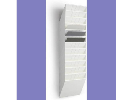 DURABLE Porte-brochures mural 'FLEXIBOXX 12', A4 paysage