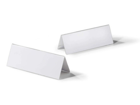 DURABLE Chevalet porte-nom, en acrylique, transparent