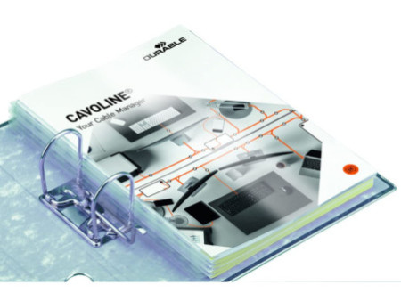 DURABLE Bande perforée adhésive Filefix, 25 x 295 mm