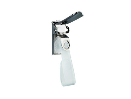 DURABLE Porte-badge, ouvert sur le haut, à clip, transparent
