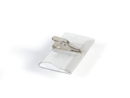 DURABLE Porte-badge, avec pince crocodile, 75 x 40 mm