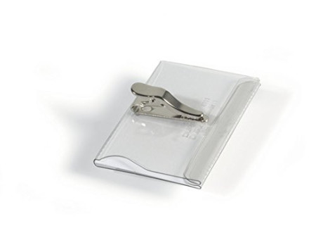 DURABLE Porte-badge, avec pince crocodile, 90 x 54 mm