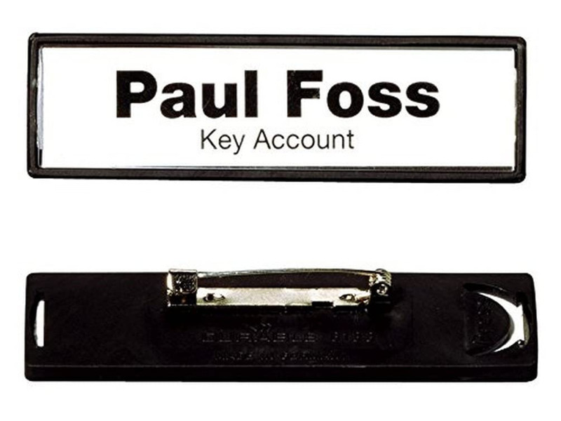 DURABLE Porte-badge Clip-Card avec épingle, 67 x 17 mm