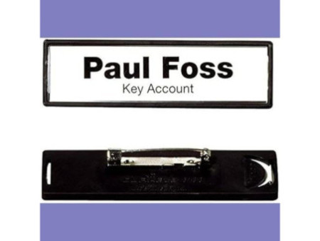 DURABLE Porte-badge Clip-Card avec épingle, 67 x 17 mm