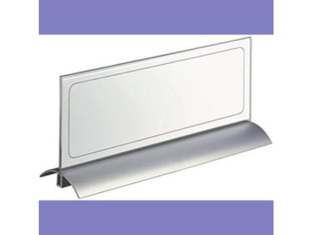 DURABLE Chevalet porte-nom DESK PRESENTER DE LUXE