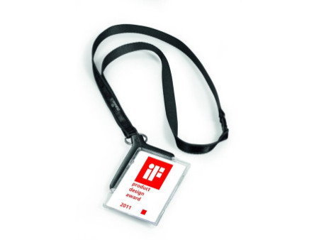 DURABLE Porte-badge CARD HOLDER DELUXE, avec porte-carte