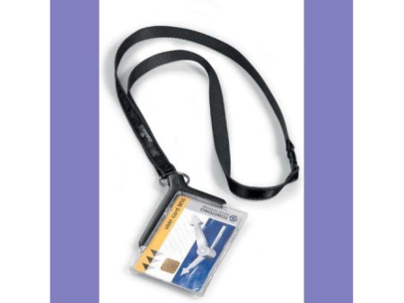 DURABLE Porte-badge CARD HOLDER DELUXE, avec porte-carte