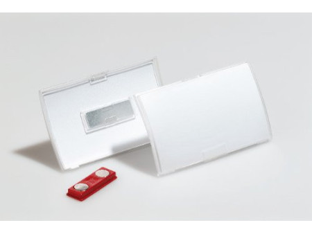 DURABLE Badge Click Fold, avec aimant, 75 x 40 mm