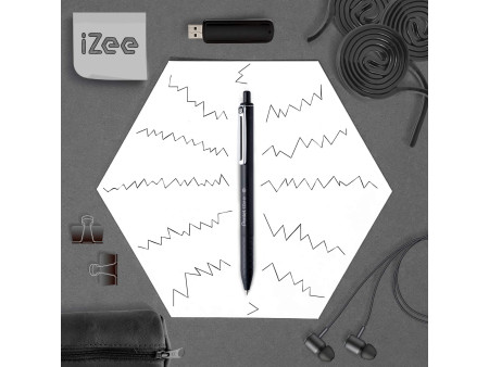 Pentel Stylo à bille rétractable iZee, noir