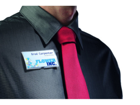 DURABLE Badge Click Fold, avec aimant, 75 x 40 mm