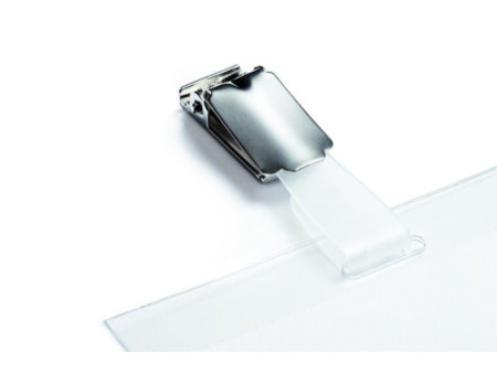 DURABLE Porte-badge Click Fold, avec clip, 90 x 54 mm