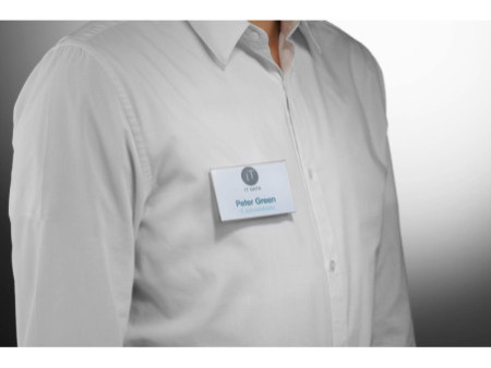 DURABLE Porte-badge à aimant, 90 x 54 mm, anti-rotation