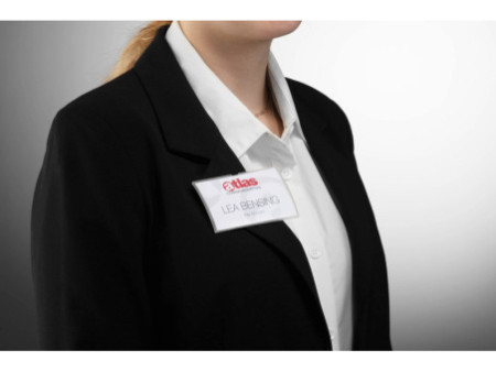 DURABLE Porte-badge Click Fold, 90 x 54 mm, anti-rotation