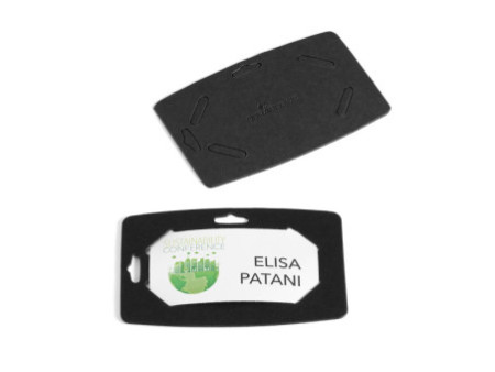 DURABLE Porte-badge en papier recyclé, 40 x 75 mm