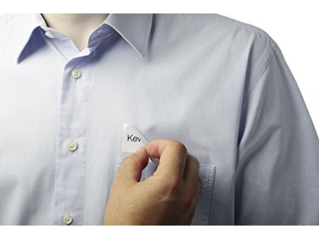 DURABLE Badge BADGEFIX, autocollant, 30 x 60 mm