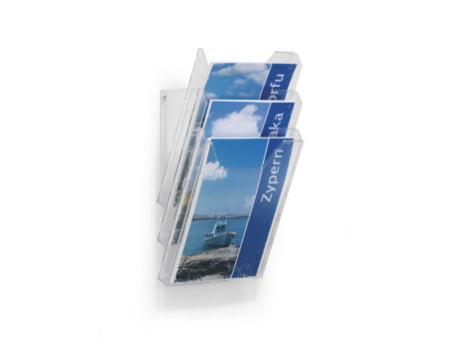 DURABLE Porte-brochures COMBIBOXX A4 set L, transparent