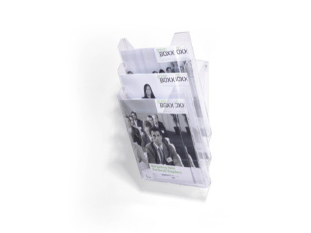 DURABLE Porte-brochures COMBIBOXX A4 set L, transparent